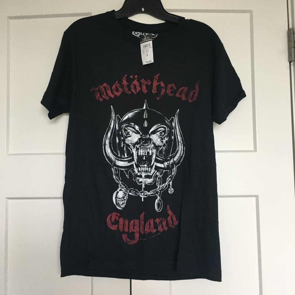 NWT  Motorhead England Graphic Tee